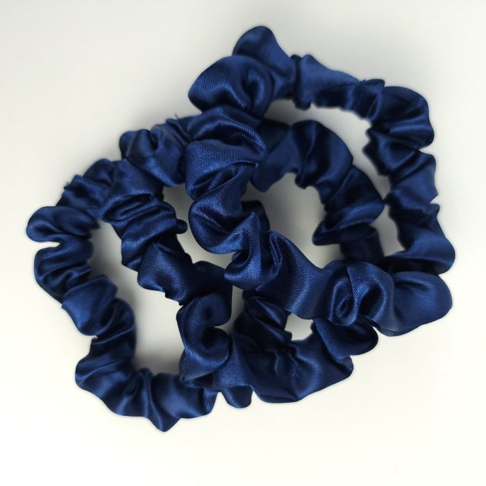 KIT 3 XUXINHAS ANTI FRIZZ E QUEBRA AZUL MARINHO | Soulta - Imagem 3