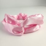 Turbante Rosa Bebíª de Cetim | Soulta - Imagem 2