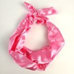 Turbante Rosa Chiclete de Cetim | Soulta