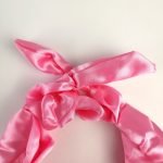 Turbante Rosa Chiclete de Cetim | Soulta - Imagem 3