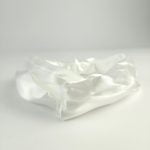 Turbante Branco de Cetim | Soulta - Imagem 2