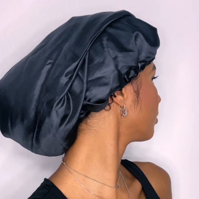Touca Alongada  Preta Anti- Encolhimento e Frizz | Soulta - Imagem 10