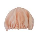 PEQUENOS DEFEITOS Touca Rosa Pastel POP de Cetim Anti Frizz com Elástico Ajustável - CAMADA UNICA Tamanho:M | Soulta
