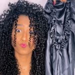 Touca Alongada  Preta Anti- Encolhimento e Frizz | Soulta - Imagem 2