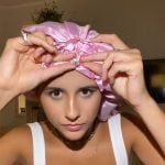 Touca Alongada  Rosa Bebe Anti- Encolhimento e Frizz | Soulta - Imagem 5