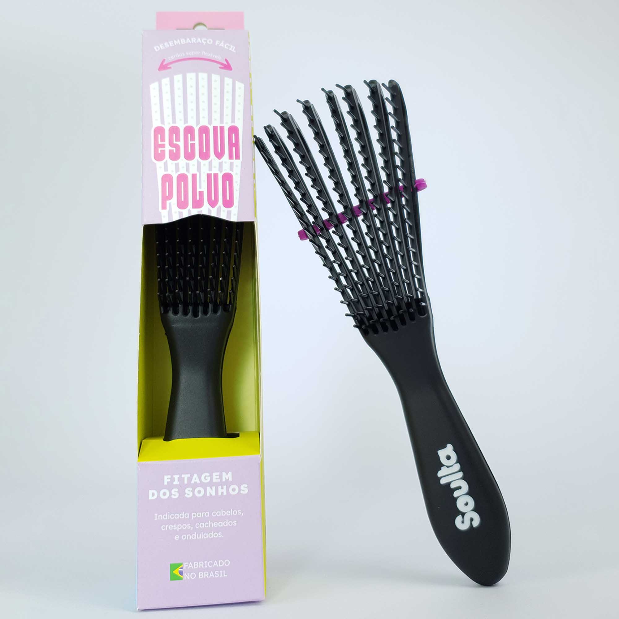 1 Escova Polvo Preta Soulta | Soulta - Imagem 1