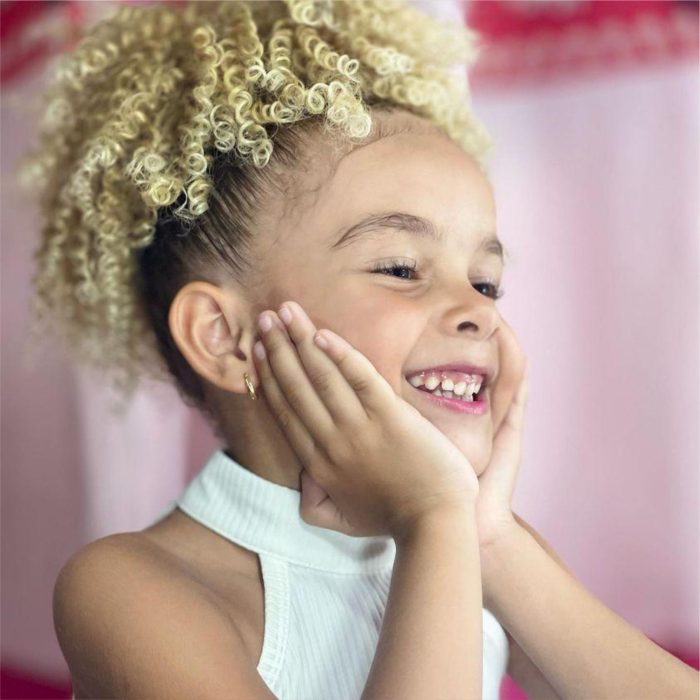 RABO DE CAVALO BIO FIBRA AFRO PUFF LOIRO - 30cm | Soulta - Imagem 7