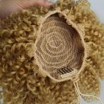 RABO DE CAVALO BIO FIBRA AFRO PUFF LOIRO - 30cm | Soulta - Imagem 8