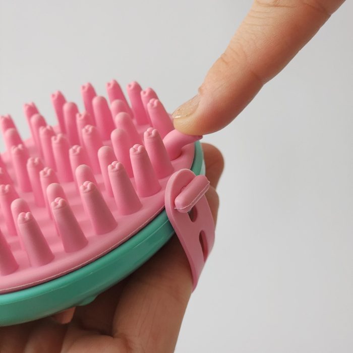 Escova Shampoo Brush Rosa - Imagem 6