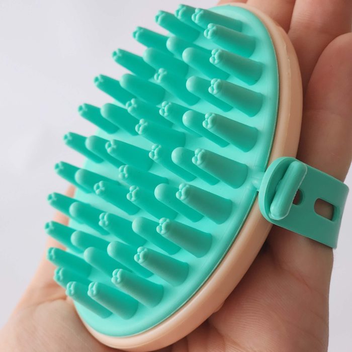 Escova Shampoo Brush Verde Água - Imagem 5