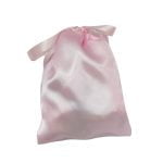 Saquinho Rosa Bebíª de Cetim para presente -  Multiuso 15X20 | Soulta