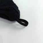 Toalha turbante 2 em 1 - Algodão + Microfibra | Preta - Imagem 8