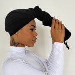 Toalha inteligente - 2 em 1 - algodão + microfibra - Preta - Imagem 4