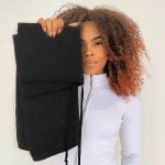 Toalha inteligente - 2 em 1 - algodão + microfibra - Preta - Imagem 6