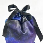 Saquinho Galáxia de Cetim para presente -  Multiuso 15X20 - GALíXIA - Imagem 2