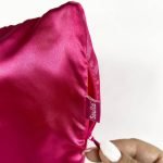 Fronha com ZIPPER Pink de Cetim Anti Frizz - QUEEN SIZE 55X70 - Imagem 3