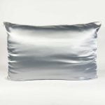 Fronha com ZIPPER Branca de Cetim Anti Frizz - QUEEN SIZE 55X70