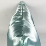 Fronha com ZIPPER Verde Agua de Cetim Anti Frizz - QUEEN SIZE 55X70 - Imagem 4