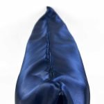 Fronha com ZIPPER Azul Marinho de Cetim Anti Frizz - QUEEN SIZE 55X70 - Imagem 4