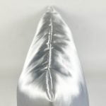 Fronha com ZIPPER Branca de Cetim Anti Frizz - QUEEN SIZE 55X70 - Imagem 3