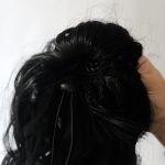 RABO DE CAVALO ONDULADO BIO FIBRA PRETO - 80cm - Imagem 6