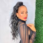 RABO DE CAVALO ONDULADO BIO FIBRA PRETO - 80cm