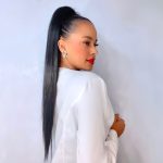 RABO DE CAVALO LISO BIO FIBRA CORES:PRETO, CASTANHO ILUMINADO, CASTANHO - 70cm - 75cm - Imagem 3