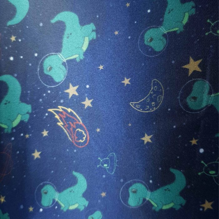 Fronha com ZIPPER Dino de Cetim Anti Frizz - QUEEN SIZE 55X70 - Imagem 4