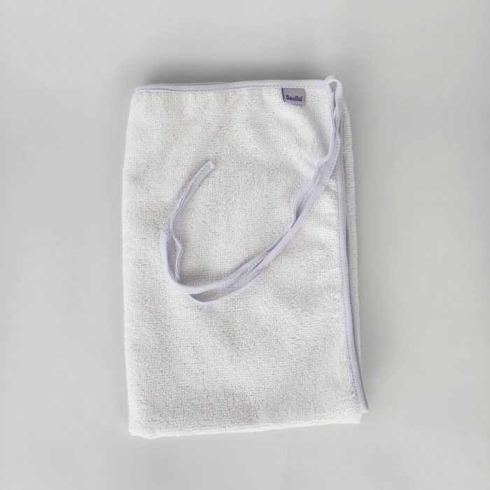 Toalha de microfibra para salão - Livre de manchas com descolorante - BRANCA - Imagem 2