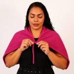 Toalha de microfibra para salão - Livre de manchas com descolorante - PINK