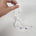 Xuxão Afro Puff de Cetim Soulta - Branco - Imagem 3