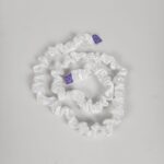 Xuxão Afro Puff de Cetim Soulta - Branco - Imagem 4