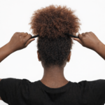 Xuxão Afro Puff de Cetim Soulta - Preto