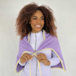 Toalha de microfibra para salão – Livre de manchas com descolorante – LILAS